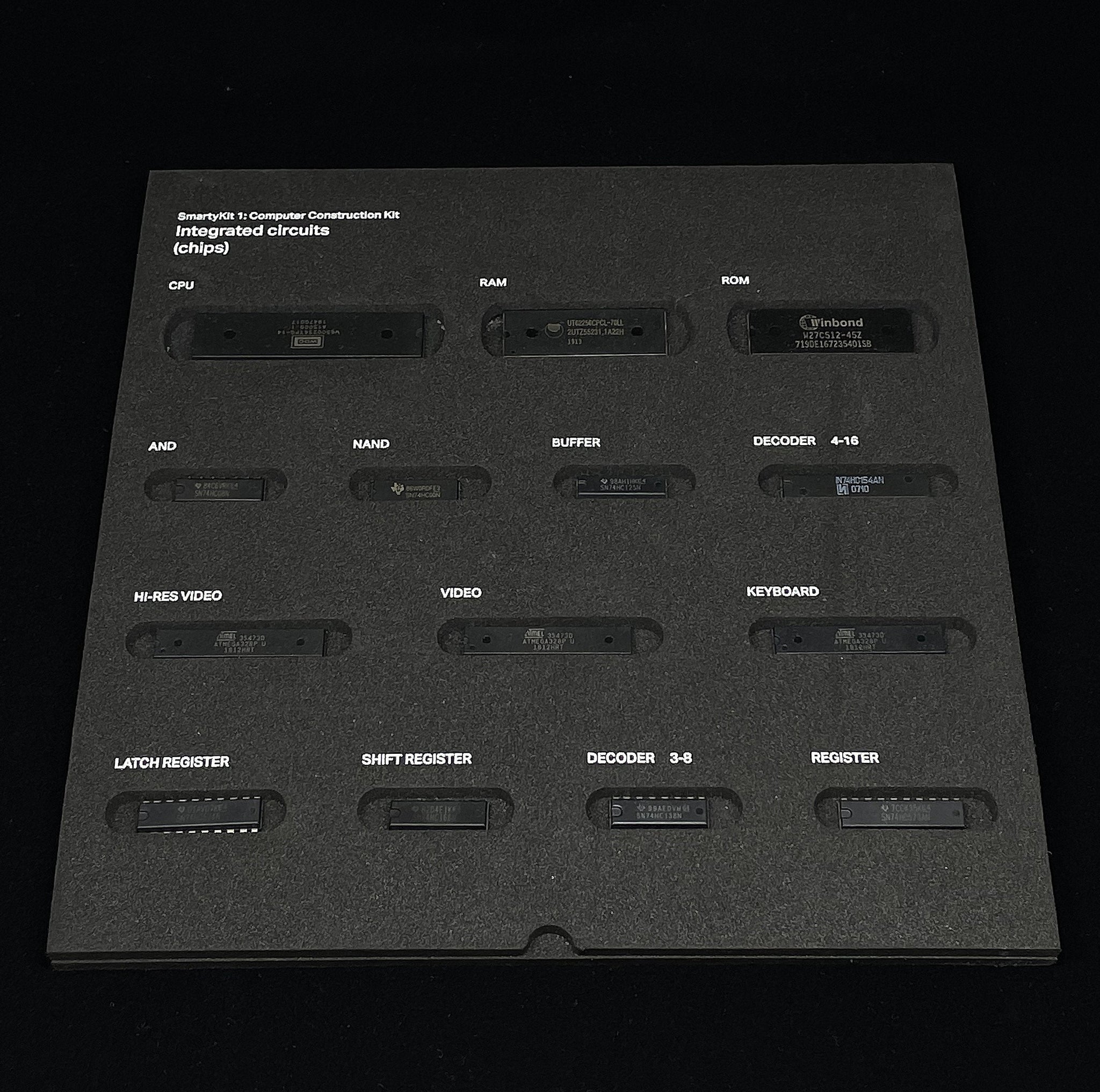 SmartyKit computer construction kit – DIY computer on breadboards ...