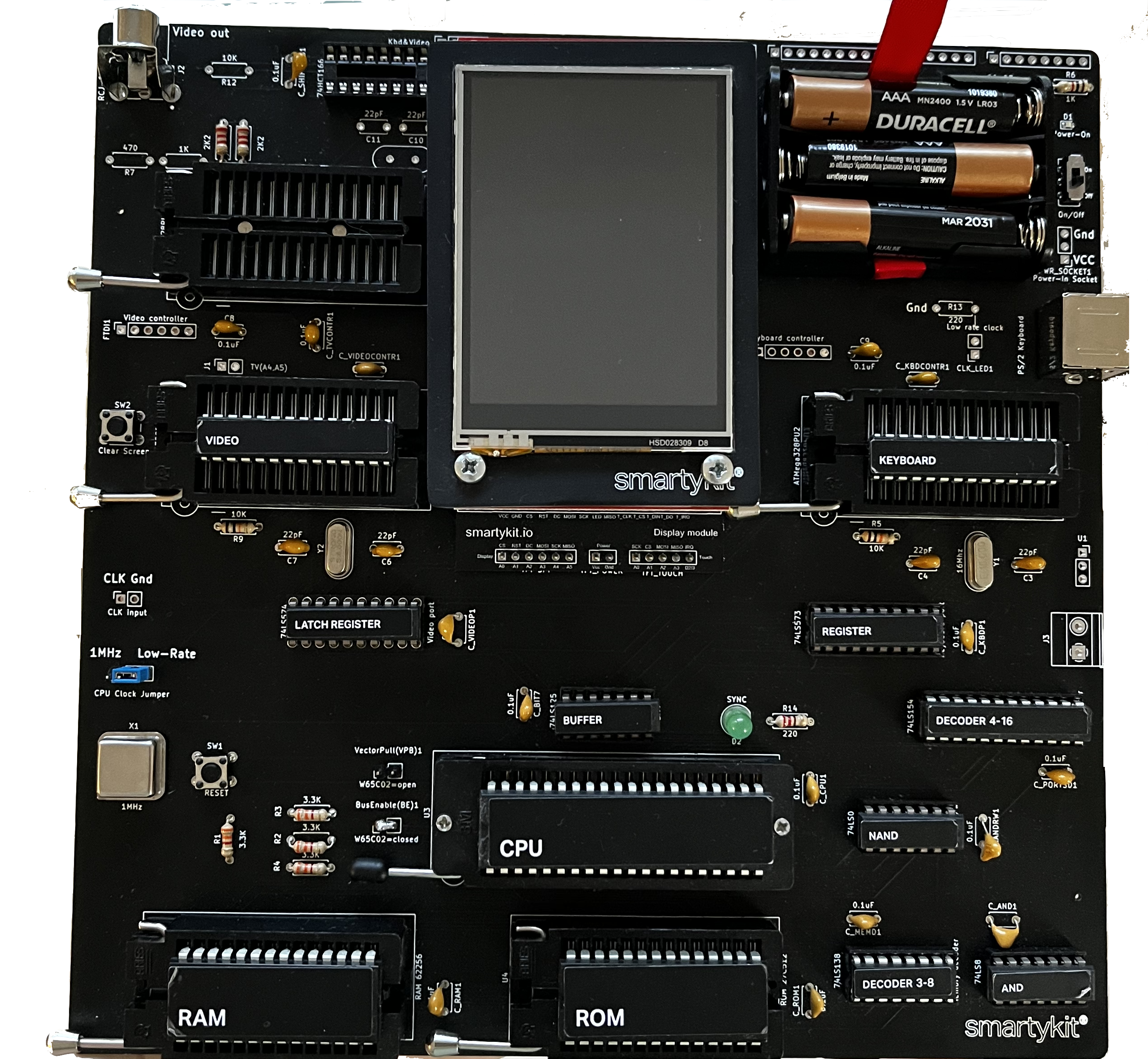 SmartyKit single board computer (8-bit) – SmartyKit computer kit